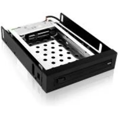 ICY BOX IB-2216StS SATA Wechselrahmen fuer 6,3cm 2.5 HDDs SSDs in 3.5 Schacht Hot-Easy-Swap Alu Kunsstoff schwarz (20906)