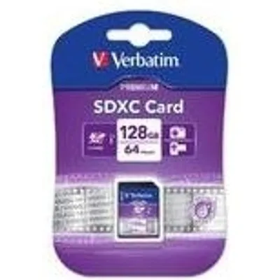 Verbatim SECURE DIGITAL CARD XC 128GB SECURE DIGITAL CARD XC 128GB UHS1 (SDXC) CLASS 25,40cm (10) (44025)