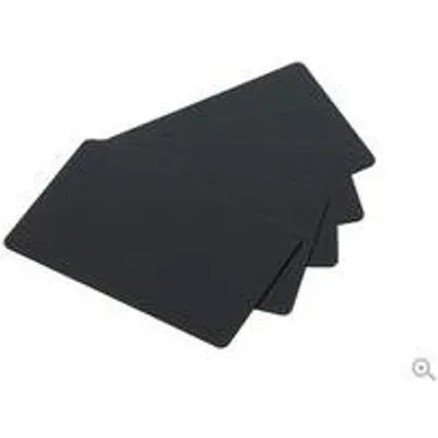 Evolis - PVC-U cards - 30 mil mattschwarz - 86 x 54 mm - 500 Karte(n) (C8001)