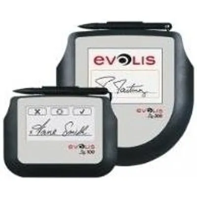 Evolis Signature 100 - Unterschriften-Terminal mit LCD Anzeige - 4,7 x 9,5 cm - verkabelt - USB (ST-BE105-2-UEVL)