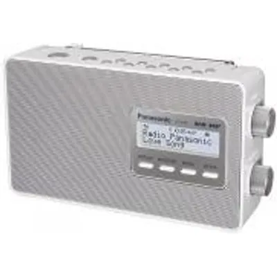 Panasonic RF-D10EG-W DAB+ Digitalradio, weiß (RFUD10EGW)