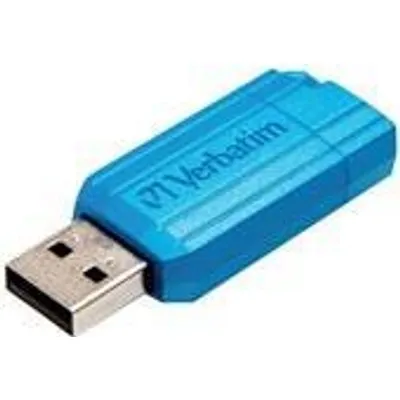Verbatim Store n Go 64GB Pinstripe USB 2.0 caribbean blue (49961)