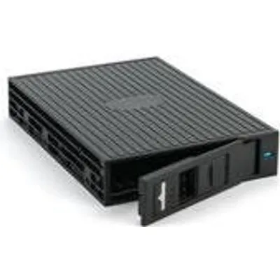 Fantec MR-25 2.5 SATA + SAS HDD/SSD SAS I,II + SATA I,II,III Wechselrahmen für eine 2.5 HDD oder SSD in einem 3.5 Einschub. schwarzes Kunststoffgehäuse. (2514)