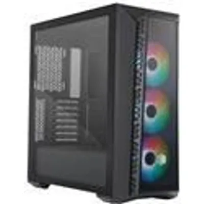 Cooler Master MasterBox 520 MESH - Mid tower - E-ATX - Seitenteil mit Fenster (gehärtetes Glas) - keine Spannungsversorgung (ATX) - Schwarz - USB/Audio (MB520-KGNN-S00)
