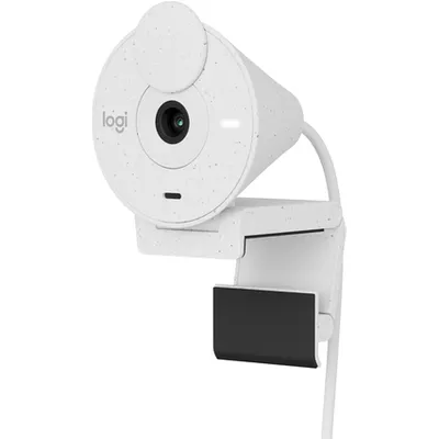 Logitech BRIO 300 Webcam, Weiß, USB-C, 1920 x 1080 (Full HD) (960-001442)