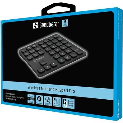Sandberg Pro - Tastenfeld - kabellos - 2,4 GHz (630-09)
