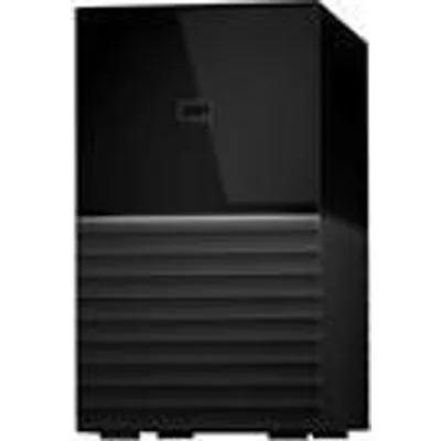 WD My Book Duo WDBFBE0440JBK - Festplatte - verschlüsselt - 44TB - extern (Stationär) - USB 3,2 Gen 1 - 256-Bit-AES (WDBFBE0440JBK-EESN)