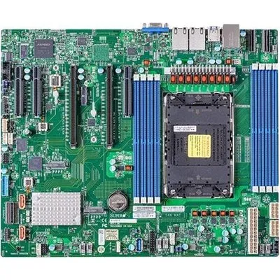 Super Micro SUPERMICRO X13SEI-F - Motherboard - ATX - LGA4677 Socket-E - Intel C741 Chipsatz - USB 3,2 Gen 1 - 2 x Gigabit LAN - Onboard-Grafik (MBD-X13SEI-F-B)