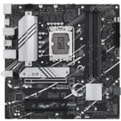 ASUS PRIME B760M-A D4-CSM - Motherboard - micro ATX - LGA1700-Sockel - B760 Chipsatz - USB 3,2 Gen 1, USB 3,2 Gen 2, USB-C 3,2 Gen 1 - 2,5 Gigabit LAN - Onboard-Grafik (CPU erforderlich) - HD Audio (8-Kanal) (90MB1D00-M1EAYC)