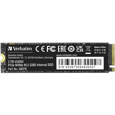 SSD 2TB Verbatim Vi3000 Internal PCIe NVMe M.2 (49376-483)