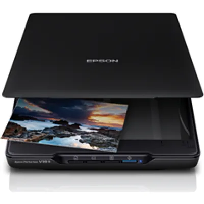Epson Perfection V39II - Flachbettscanner - Contact Image Sensor (CIS) - A4/Letter - 4800 dpi x 4800 dpi - USB2.0 (B11B268401)
