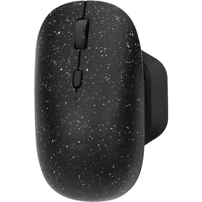 Targus ErgoFlip EcoSmart - Maus - nachhaltig, beidhändig - ergonomisch - rechts- und linkshändig - optisch - 6 Tasten - kabellos - Bluetooth 5,0 LE - Schwarz (AMB586GL)