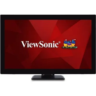 ViewSonic TD2760 - LED-Monitor - 68.6 cm (27) - Touchscreen - 1920 x 1080 Full HD (1080p) @ 60 Hz - MVA - 230 cd/m² - 3000:1 - 12 ms - HDMI, VGA, DisplayPort - Lautsprecher