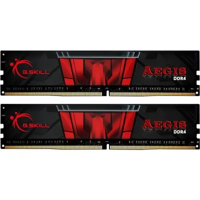 G.Skill AEGIS - DDR4 - Kit - 32 GB: 2 x 16 GB - DIMM 288-PIN - 3200 MHz / PC4-25600 - CL16 - 1.35 V - ungepuffert - non-ECC (F4-3200C16D-32GIS)