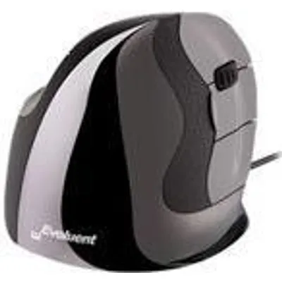 Evoluent VerticalMouse D Small - Maus - ergonomisch - Laser - 6 Tasten - kabelgebunden - USB
