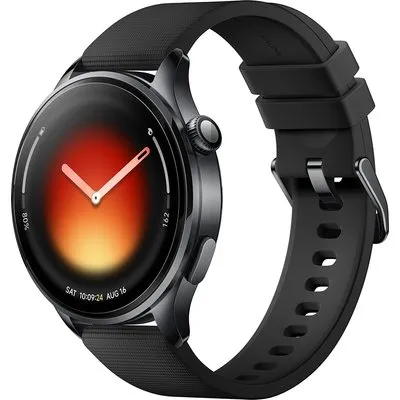 Xiaomi Watch 5 Smartwatch Schwarz 1,54 AMOLED Wear OS 6 bis 6 Tage Akkulaufzeit NFC