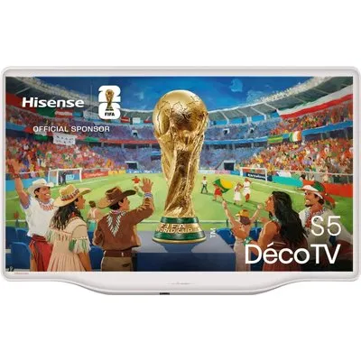 Hisense 32S5Q 32 Zoll QLED Full HD Smart-TV weiß VIDAA OS Dolby Atmos
