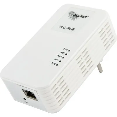 ALLNET Schweiz Powerline 1200Mbit Bridge RJ45 HomePlugV2 SmartLink mit PoE AT ALL1681203 (ALL1681203-CH)