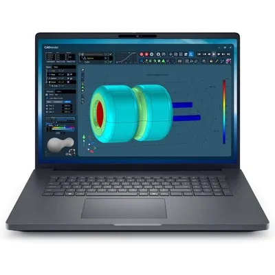 Dell Pro Max 18 Plus MB18250 VT00G Notebook 45,7 cm (18) 2560x1600 - Intel Core Ultra 7 265HX - 1TB SSD - HDMI/USB-C - Windows 11 Pro - Magnetit