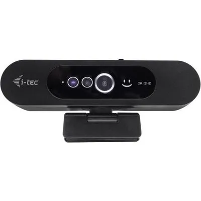 i-tec SOLOMON WH200 2K Webcam mit Windows Hello 2560 x 1440 Pixel USB Schwarz