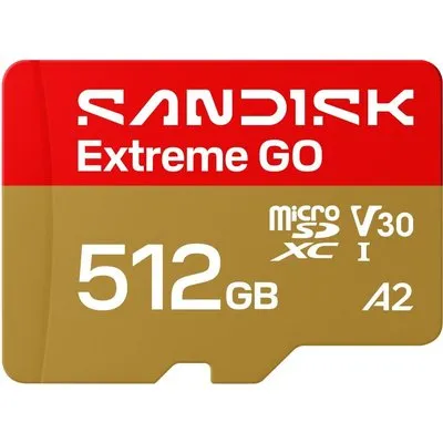 SanDisk Extreme GO microSDXC 512 GB UHS-I Speicherkarte 240 MB/s Lesen