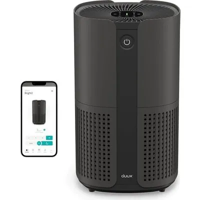 DUUX Bright 2 Luftreiniger Schwarz DXPU08 für Räume bis 42 m² CADR 210 m³/h