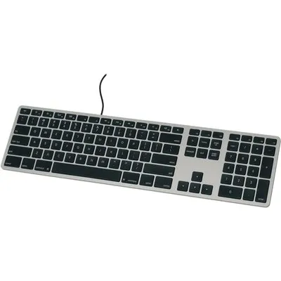 Matias Matias Wired USB-C® Keyboard for Mac - Space Gray - U.S. Version USB Tastatur US-Englisch, QWERTY, Mac Space Grau (FK316CB)