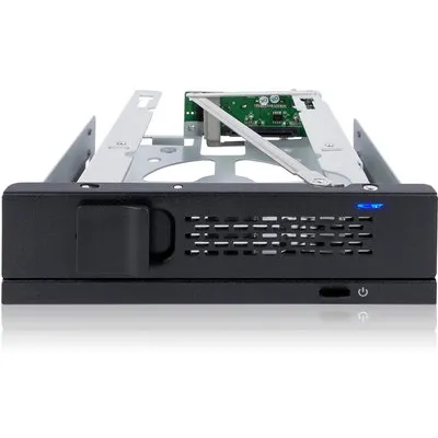 We-Ra. IcyDock 1x 3.5 SATA in 1x 5.25 bay mobile rack fanl (MB171SP-1B)