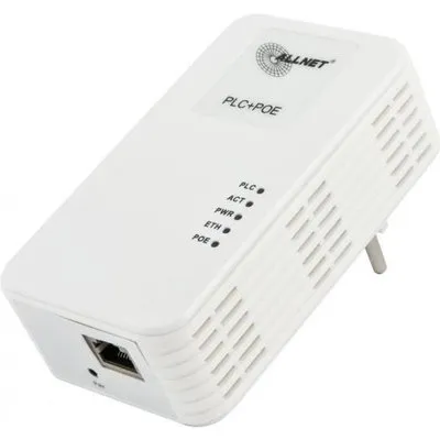 ALLNET ALL1681203 1200Mbit/s Eingebauter Ethernet-Anschluss Weiß 1Stück(e) PowerLine Netzwerkadapter (ALL1681203)