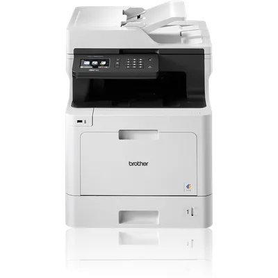 Brother MFC-L8690CDW - Multifunktionsdrucker - Farbe - Laser - A4/Legal (Medien) - bis zu 31 Seiten/Min. (Drucken) - 300 Blatt - 33.6 Kbps - USB 2.0, Gigabit LAN, Wi-Fi(n), USB-Host - mit Brother PRINT AirBag for 200000 pages (MFCL8690CDWG1)