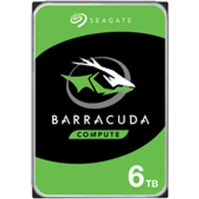 Seagate Barracuda ST6000DM003 - Festplatte - 6TB - intern - 3.5 (8,9 cm) - SATA 6Gb/s - Puffer: 256MB (ST6000DM003)