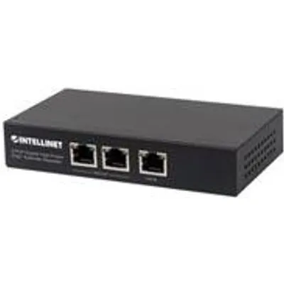 Intellinet 2-Port Gigabit High-Power PoE+ Extender Repeater - Repeater - GigE - 10Base-T, 100Base-TX, 1000Base-T - 2 Anschlüsse - RJ-45 / 2 x RJ-45 - bis zu 100 m