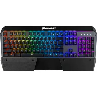COUGAR Gaming AttackX3 RGB Tastatur USB Schwarz (37ATRM5MG.1001)
