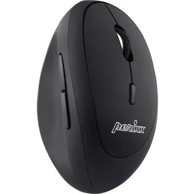 Perixx USB-Maus Optisch Perimice-719 Ergonomisch Schwarz (11522)
