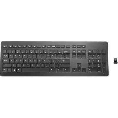 HP Premium - Tastatur - kabellos - 2,4 GHz - Deutsch - Abgeglichenes anodisiertes Aluminium - für EliteBook 835 G9, 845 G8, 845 G9, 865 G9, EliteBook x360, Pro Mobile Thin Client mt440 G3 (Z9N41AA#ABD)