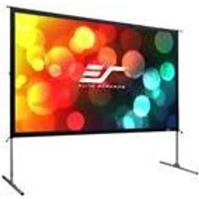 Elite Screens Yard Master 2 Series OMS120H2 - Projektionsschirm mit Beinen - 305 cm (120) - 16:9 - CineWhite - Silber (OMS120H2)
