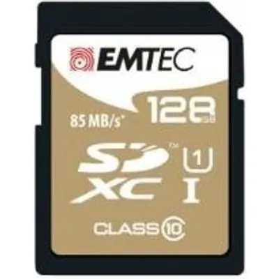 Emtec SDXC 128GB Class10 Gold + - SDXC - Schwarz - Brown - Class 10 (ECMSD128GXC10GP)