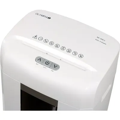 OLYMPIA MC 408.2 Aktenvernichter weiss Sicherheitsstufe P5 (MC408.2)