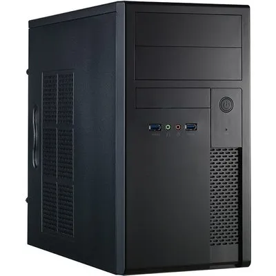 Chieftec Mesh Series XT-01B - Tower - micro ATX 350 Watt (ATX12V 2,3 - PS/2) - Schwarz - USB/Audio (XT-01B-350GPB)