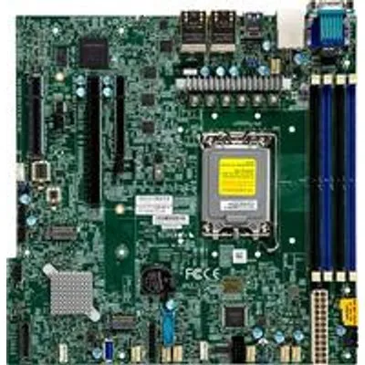 Supermicro X13SCH-LN4F Server-Mainboard micro-ATX LGA 1700 Intel C266 DDR5 bis 128 GB (MBD-X13SCH-LN4F-B)