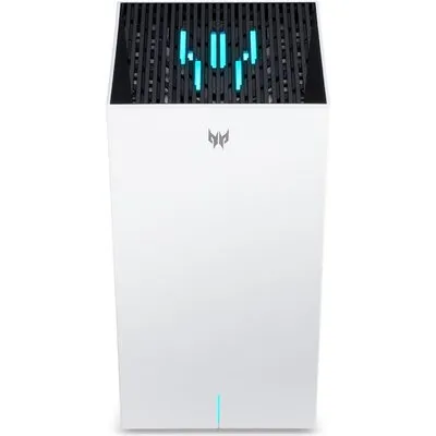 Acer Predator Connect T7 Wi-Fi 7 WLAN-Router Gigabit Ethernet Tri-Band (2,4 GHz/5 GHz/6 GHz) Weiß (FF.G2RTA.001)
