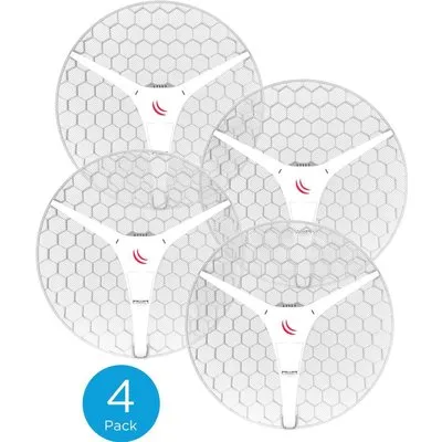MikroTik LHG XL 5 AC Dual Chain Long Range 27dBi 5GHz CPE/Point-to-Point, 4er Pack Wireless Systeme (RBLHGG-5ACD-XL4PACK)