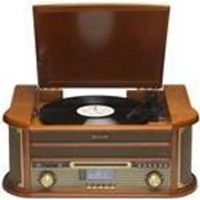 Denver MRD-51 Retro-Musiksystem Plattensp./DAB/Kassette