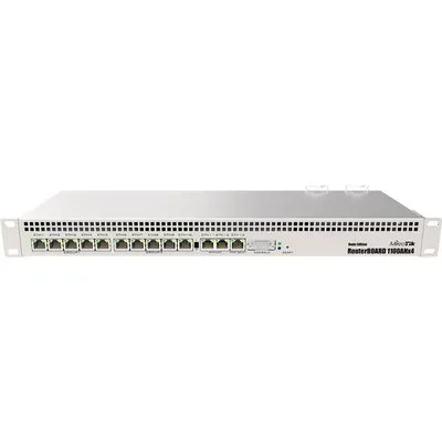 MikroTik RB1100AHx4 L6 1.4GHz 1GB RAM, 128 MB NAND, 13xGig LAN, Rack 48,30cm (19) (MT RB1100AHx4)