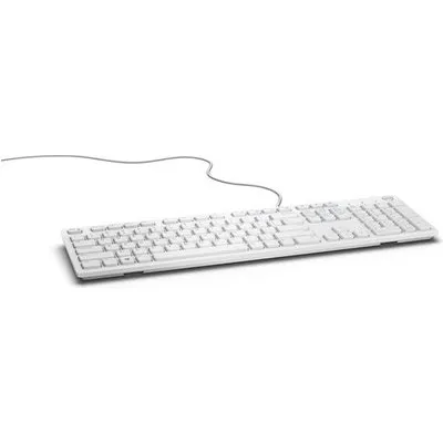 Dell MULTIMEDIA KEYBOARD KB216 Multimedia-Tastatur, QWERTZ, weiß (580-ADHW)