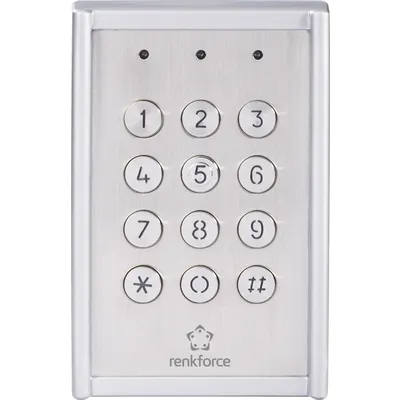 Renkforce 751624 Codeschloss Aufputz IP65 mit beleuchteter Tastatur