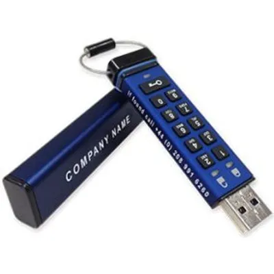 iStorage datAshur PRO - USB-Flash-Laufwerk - verschlüsselt - 32 GB - USB 3.0