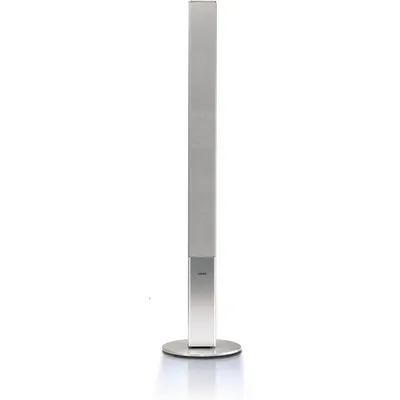Stand Speaker /Paar Stand-Lautsprecher alu/silber