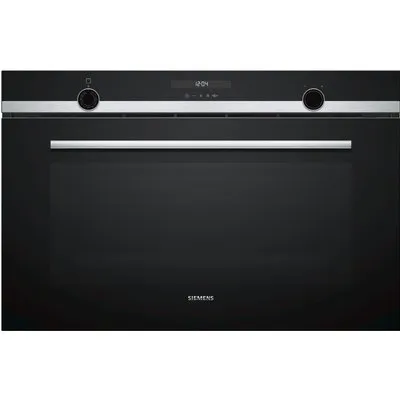 VB578D0S0 Einbaubackofen schwarz/edelstahl, 112 l, Pizza-Stufe, schnelles Vorheizen, pyrolytische Selbstreinigung, 89,6 cm breit, A+