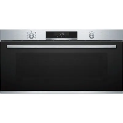 VBC5580S0 Einbaubackofen edelstahl, 85 l, Pizza-Stufe, schnelles Vorheizen, rundum katalytische Selbstreinigungswände, 89,6 cm breit, A+